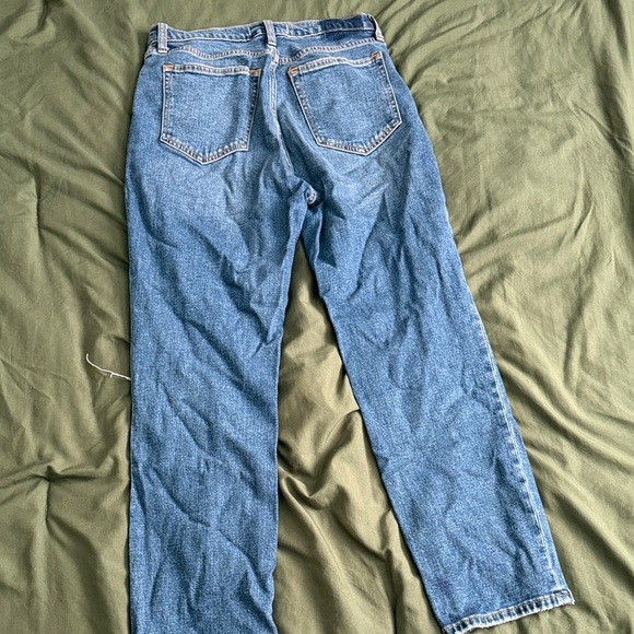 Abercrombie Curve Love Ultra High Rise Ankle Straight Jeans size 28 - Picture 4 of 4